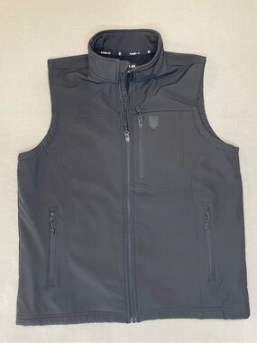 Rank 45 Men's Black Softshell Vest